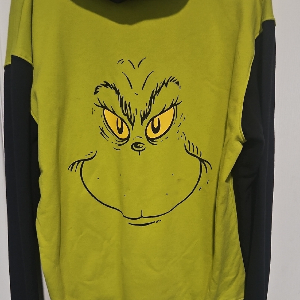 Universal Studios Grinch Zip Up Jacket - image 4